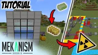 Fission Reactor + Nuclear Fuel Tutorial 🔥☢⚡ || Mekanism &ndash; Minecraft 1.20.1