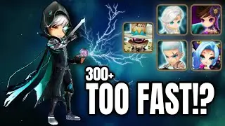 300+ SPD Team with Lucas & Friends! - Summoners War