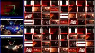 New Balance Beijing - Simulation of Digital Signage Visual Impact if Projected onto Luminous Ceiling