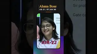 AIR 22 | IIT JAM MS