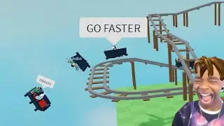 The Roblox Cart Ride Experience (funny)