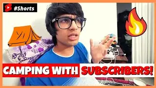 CAMPING 🏕️ With @souravjvlogs - Sourav Joshi Vlogs shorts facts #shorts