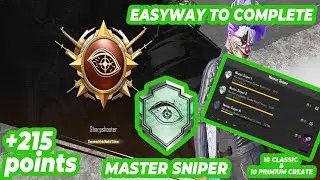 Easyway To Complete Master Sniper (Long-Bomber) Achievement/PUBG MOBILE/ BGMI