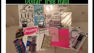 Dollar Tree Haul: Office Supplies!