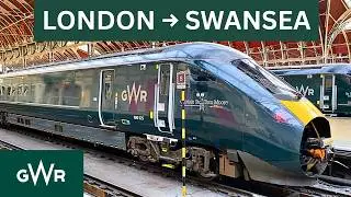 London To Swansea Train Journey | Great Western Railway Class 800 Bi-Mode Train