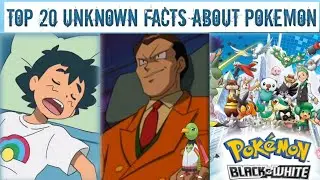 Top 20 unknown facts about Pokemon|| Top 20 intresting facts in hindi||