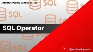 SQLOperators | SQL-05 | DS/AI | GATE 2025 Revision