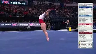 Joscelyn Roberson 9.95 Floor Arkansas @ Sprouts Collegiate Quad 1-11-25