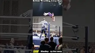 Grand Pro Wrestling in Hindley 15 Oct 2023 IN 60 SECONDS!! #indiewrestling #britishwrestling