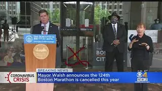 Boston Mayor Marty Walsh Announces The Boston Marathon Is Cancelled
