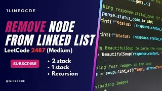 Remove nodes from linkedlist | Leetcode 2487