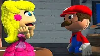 LittleBigPlanet 3 - THE MUSHROOMS With Super Mario Luigi & Princess Peach - LBP3 Animation