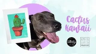 Tutorial - Cómo dibujar un Cactus Kawaii con Copic Ciao · Cobalto Art Center ft. Amaya García