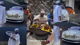 Davido Massive Car Convoy for Sallah Celebrations