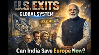 &ldquo;US Exits Global System &ndash; Desperate Europe Turns to India for Survival&rdquo;