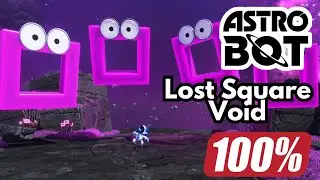 Astro Bot Lost Square Void Walkthrough Guide 100% All Bots Rescued and Jigsaw Pieces