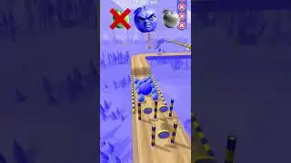 Which Apple crossing the bridge ❓#shorts #goingballs #youtubeshorts
