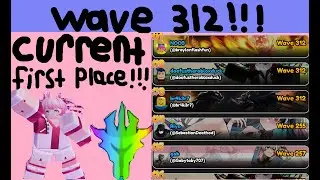 Current First place DD Leaderboard Run Anime Vanguards (100 Subscribers Special!!!)