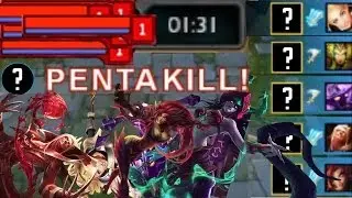 [BOTS] How to Level 1 Pentakill Under 2 Minutes [URF]