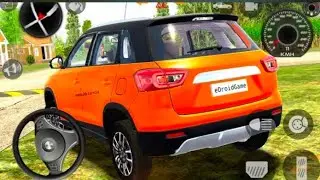Indian Cars Simulator 3D: Suzuki Brezza Driving Simulator! Car Game Android Gameplay