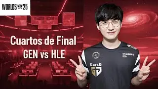 PEANUT'S GOODBYE? | GEN vs. HLE WORLDS 2025 Quarterfinals | TELEANNIE