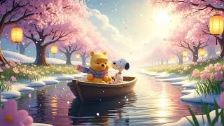 Pooh Soft Jazz Spring 🎷 Relaxing Music for Home, Sleep and Peaceful Moments