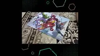 Puzzle Hack 😉 #shorts #puzzle #jigsaw #hack #avengers #superhero