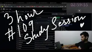 #109 Study with me | 3 hour | #codingjourney #react