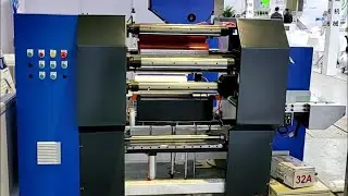 Four Shaft Coreless Rewinding Machine;Stretch Film Rewinding Machine;Fully Automatic Rewinder