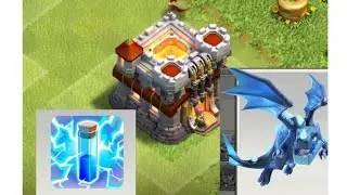 Town Hall 11 / Lightning + E-Drag Attack!