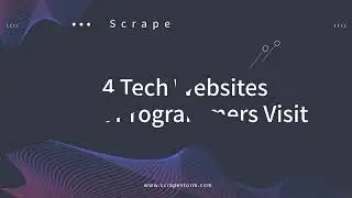 4 Tech Websites That Programmers Visit