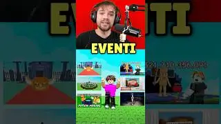 TUTTI gli EVENTI di ROBLOX! 🔥 #roblox #shorts
