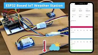 Метеостанция IoT на базе ESP32 | Как сделать | Полное руководство