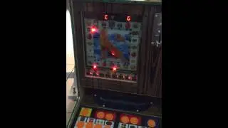 VIDEO OF COIN SLOT MACHINE, COIN OPERATED SLOT GAME MACHINE