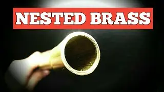 Interlocking Brass Breech for an Upcoming Nerf Blaster Project
