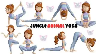 Jungle Adventure Yoga | 13 Creative Poses for Exploration & Strength#yoga 