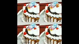 Black Forest eggless cake #HappYbirthday#birthdaycake#egglesscake#indianbaking#bakinglovers