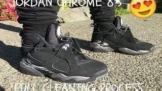 Jordan Chrome 8's - Cleaning