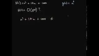Big-Oh Notation