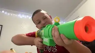 The Suppressed submachine Gun Nerf Gun! I Review