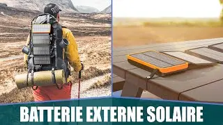 LA MEILLEURE BATTERIE EXTERNE CHARGEUR SOLAIRE - A ADDTOP