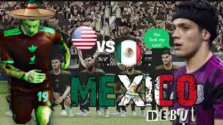 PCM EP2-Alessandro's Debut for Mexico WC Qualifiers vs USA. What a match the best debut🔥🔥