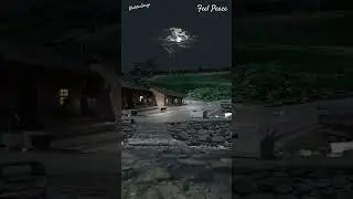 Village Night Atmosphere #shorts #viral, Peace Peaceful, animal sound, Avengers