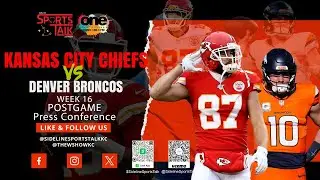 Chiefs vs Broncos Thursday Night Football 🎤 Postgame Press Conference