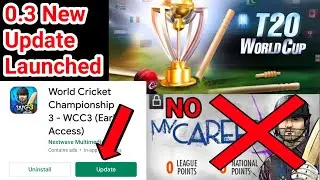 WCC 3 | NEW UPDATE (540mb) | full Review | No Career Mode | World Cricket Championship 3 Tips Tricks