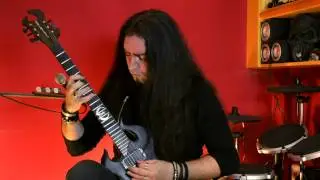 W.E.B. Black Ghost - Sakis Darkface guitar playthrough