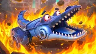 Oh tidak! KEMBARAN JAHAT Crocodile si Truk mengacau! | Mobil & Truk Tim Penyelamat