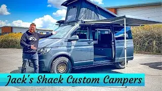 CUSTOM Camper Vans and Hot Rods - Jack's Shack Van & Workshop Tour