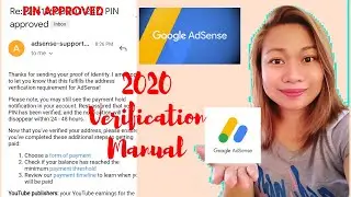MANUAL VERIFICATION OF GOOGLE ADSENSE | TUTORIAL By Joyce Vlog