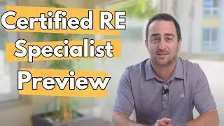 Certified Real Estate Specialist Chapter 1 Preview With Richard Schulman
